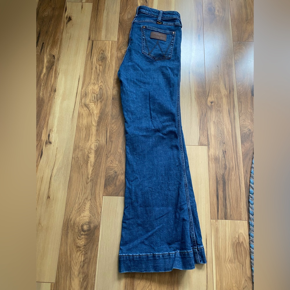 Wrangler high rise flare jeans